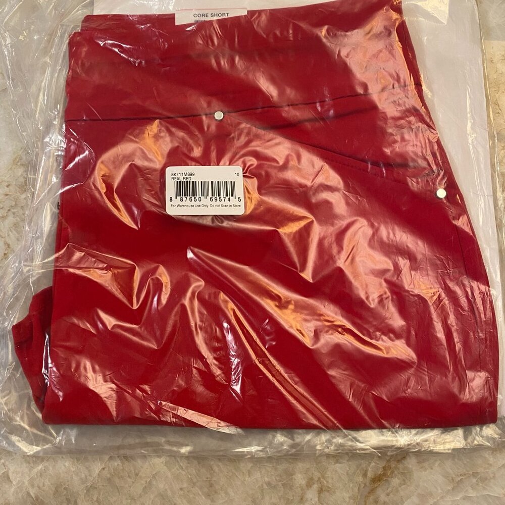 I.N.C. International Concepts®' CORE SHORTS pull-on shorts  NEW (Real Red)